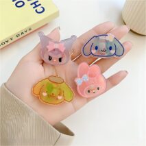Kawaii 5 Pieces Led Flashing Sanrio Family Hair Clip Set - ArtGalleryZen