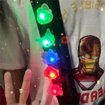 Kawaii 5 Pieces Led Flashing Sanrio Family Hair Clip Set - ArtGalleryZen