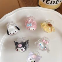 Kawaii 6 Pieces Sanrio Hair Clips Set - ArtGalleryZen