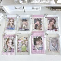 Kawaii Animal Candy Bag Photocard Holder Keychain - PVC Card Case - ArtGalleryZen