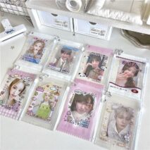 Kawaii Animal Candy Bag Photocard Holder Keychain - PVC Card Case - ArtGalleryZen
