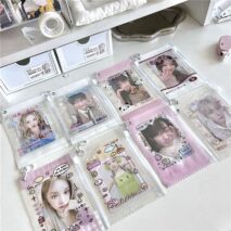 Kawaii Animal Candy Bag Photocard Holder Keychain - PVC Card Case - ArtGalleryZen