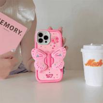 Kawaii Butterfly iPhone Case - ArtGalleryZen