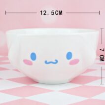 Kawaii Cartoon Ceramic Bowl - ArtGalleryZen