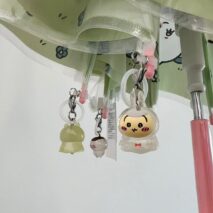Kawaii Chiikawa Hachiware Usagi Raincoat Keychain Doll - ArtGalleryZen