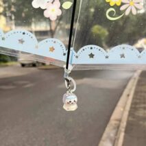 Kawaii Chiikawa Hachiware Usagi Raincoat Keychain Doll - ArtGalleryZen