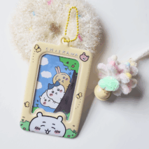 Kawaii Chiikawa Kpop Keychain Photocard Holder - ArtGalleryZen
