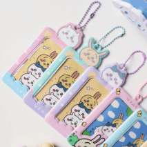 Kawaii Chiikawa Kpop Keychain Photocard Holder - ArtGalleryZen