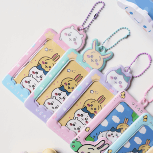 Kawaii Chiikawa Kpop Keychain Photocard Holder - ArtGalleryZen