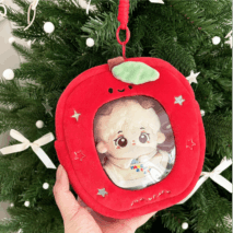 Kawaii Clear Display Keychain Bag - Plush Doll Photocard Holder Pouch - ArtGalleryZen