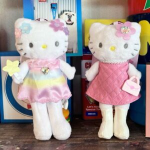 Kawaii Fairy Hello Kitty School Uniform Plush Keychain Doll - ArtGalleryZen