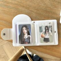 Kawaii Heart Photocard Album - 32 Pocket Mini Card Holder Organizer - ArtGalleryZen