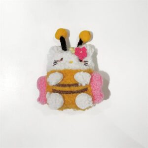 Kawaii Hello Kitty Bee Plush AirPods Earphone Case - ArtGalleryZen