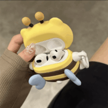 Kawaii Hello Kitty Bee Silicone AirPods Earphone Case - ArtGalleryZen