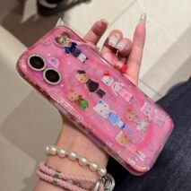 Kawaii Hello Kitty Laser iPhone Case With Charm - ArtGalleryZen