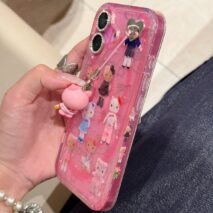 Kawaii Hello Kitty Laser iPhone Case With Charm - ArtGalleryZen