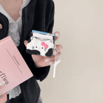 Kawaii Hello Kitty Milk AirPods Earphone Case With Charm - ArtGalleryZen
