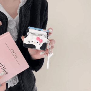 Kawaii Hello Kitty Milk AirPods Earphone Case With Charm - ArtGalleryZen