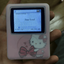 kawaii Hello Kitty Portable Mini Walkman MP3 - ArtGalleryZen