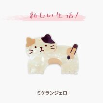 Kawaii Kitten Acetate Acrylic Hair Claw Hair Clip - ArtGalleryZen
