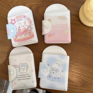 Kawaii Kitten Puppy Letter Kpop 3 Inch Mini Photocard Album - ArtGalleryZen