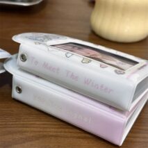 Kawaii Kitten Puppy Letter Kpop 3 Inch Mini Photocard Album - ArtGalleryZen