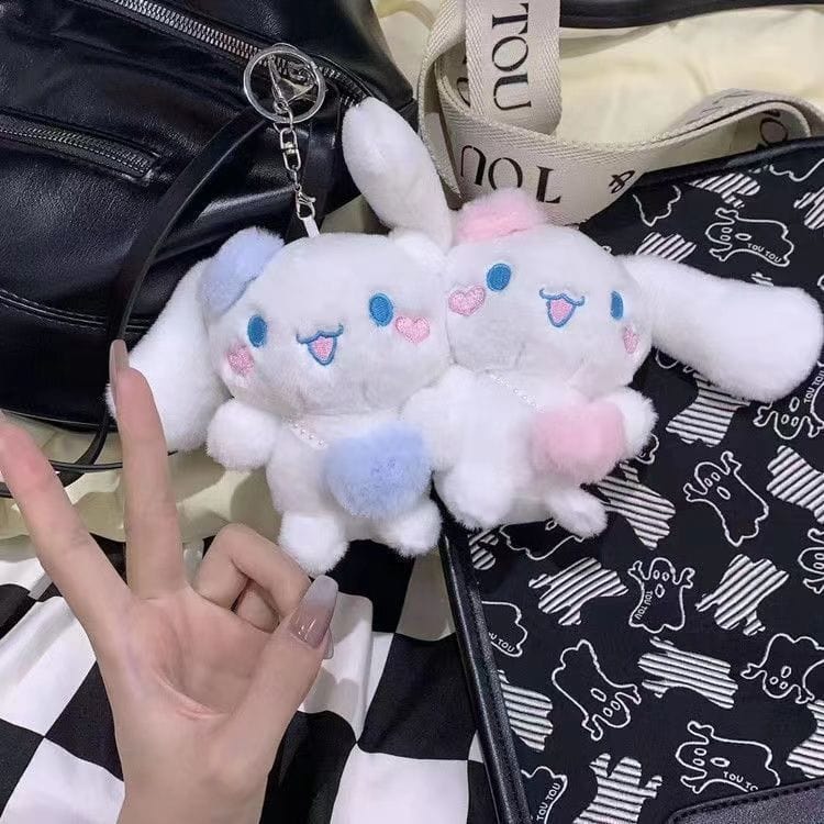 Kawaii Magnetic Go-shopping Cinnamoroll Matching Keychain - ArtGalleryZen
