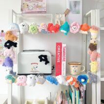 Kawaii Marine Animal Plush Fridge Magnets - ArtGalleryZen