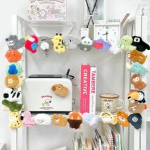 Kawaii Marine Animal Plush Fridge Magnets - ArtGalleryZen