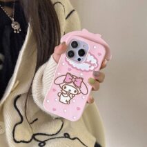 Kawaii My Melody Silicone iPhone Case - ArtGalleryZen