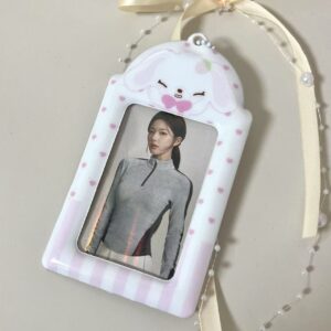 Kawaii My Melody Sugarbunnies Kpop Keychain Photocard Holder - ArtGalleryZen