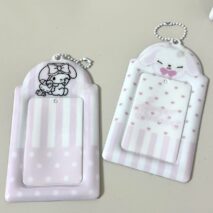 Kawaii My Melody Sugarbunnies Kpop Keychain Photocard Holder - ArtGalleryZen