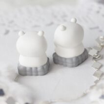 Kawaii Nagano DIY Keyboard Accessories Resin Keycap - ArtGalleryZen