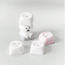 Kawaii Nagano DIY Keyboard Accessories Resin Keycap - ArtGalleryZen