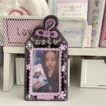 Kawaii Pastel Animal Keychain Photocard Holder - Cute Card Display - ArtGalleryZen