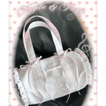 Kawaii Pink Polka Dot Display Bag | Photocard Holder Crossbody Bag - ArtGalleryZen