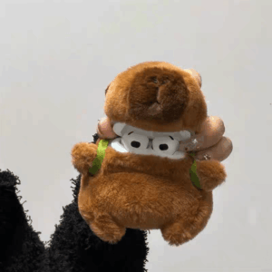 Kawaii Plush Capybara AirPods Earphone Case - ArtGalleryZen