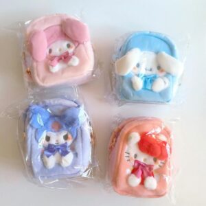Kawaii Sanrio Doll Storage Display Keychain Bag - ArtGalleryZen