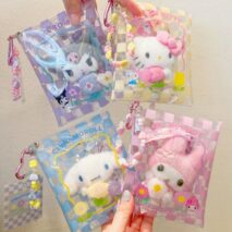 Kawaii Sanrio Doll Storage Kpop Display Keychain Bag - ArtGalleryZen