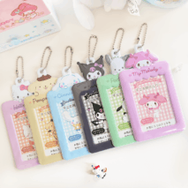 Kawaii Sanrio Kpop Keychain Photocard Holder - ArtGalleryZen