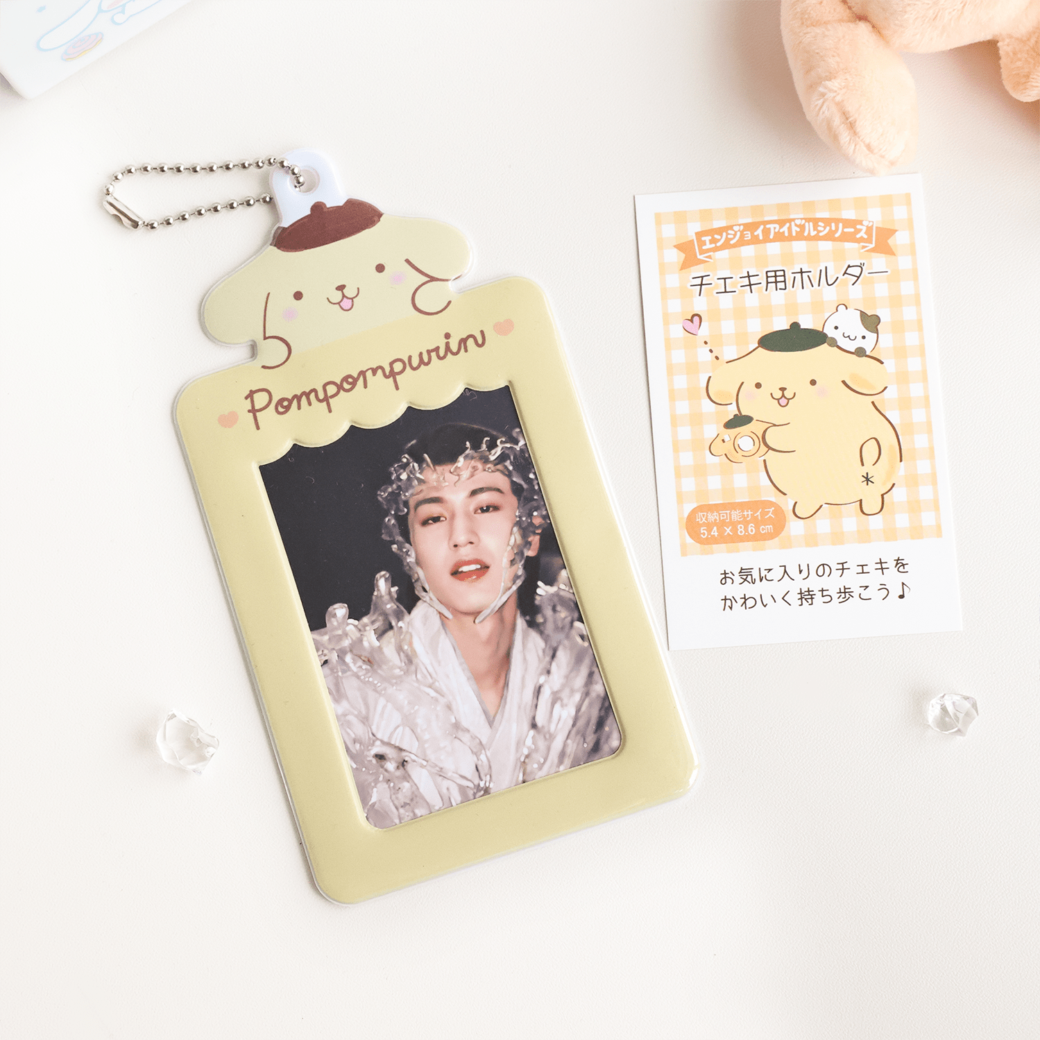 Kawaii Sanrio Kpop Keychain Photocard Holder - ArtGalleryZen