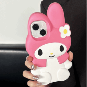 Kawaii Sanrio My Melody Sitting iPhone Case - ArtGalleryZen