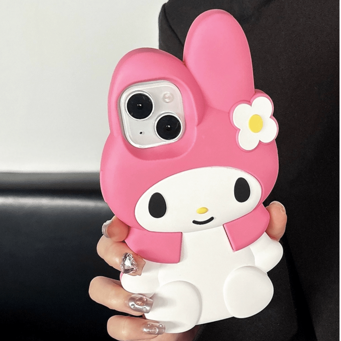 Kawaii Sanrio My Melody Sitting iPhone Case - ArtGalleryZen
