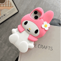 Kawaii Sanrio My Melody Sitting iPhone Case - ArtGalleryZen