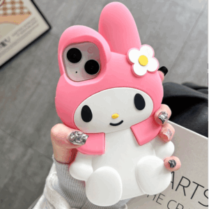 Kawaii Sanrio My Melody Sitting iPhone Case - ArtGalleryZen