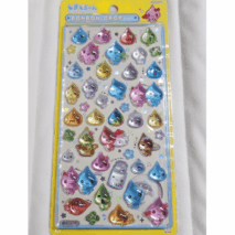 Kawaii Shizuku-chan Waterdrop Crystal 3D DIY Decoration Sticker - ArtGalleryZen
