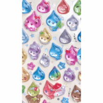 Kawaii Shizuku-chan Waterdrop Crystal 3D DIY Decoration Sticker - ArtGalleryZen