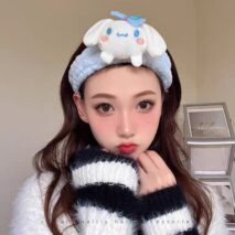 Kawaii Spa Makeup Face Wash Plush Headband - ArtGalleryZen