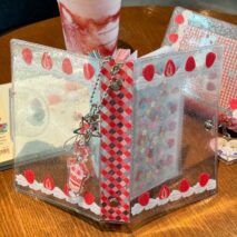 Kawaii Strawberry Cake A7 M5 PVC Binder Cover - ArtGalleryZen