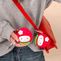 Kawaii Strawberry Hello Kitty AirPods Earphone Case - ArtGalleryZen